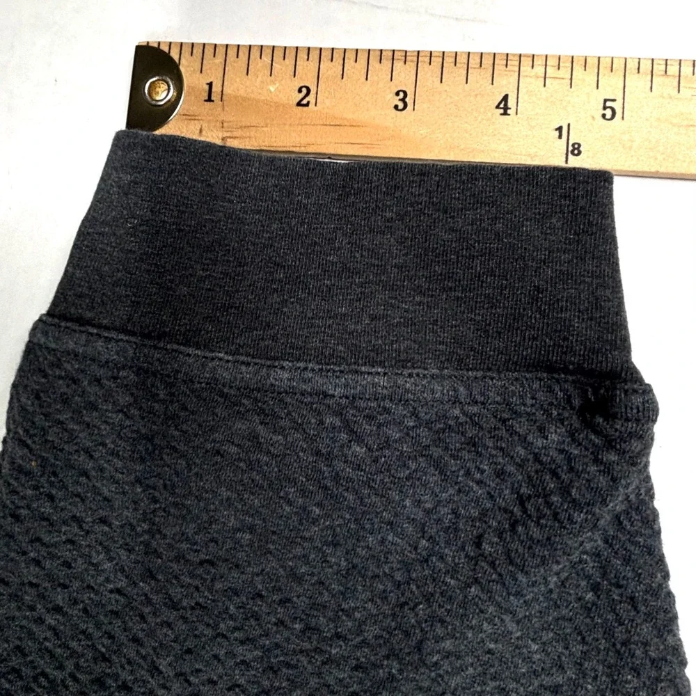 Lululemon At Ease Jogger Grey Textured Double Knit Sweatpants Mens XXL EUC